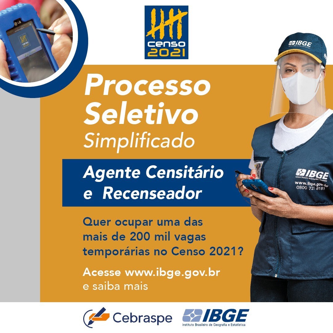 oportunidades-abertas-com-inscricoes-para-recenseador-e-agentes-para-o-censo-2021